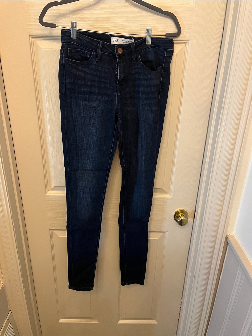 BKE Dark Indigo Skinny Jeans